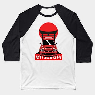 mitsubishi lancer evolution Baseball T-Shirt